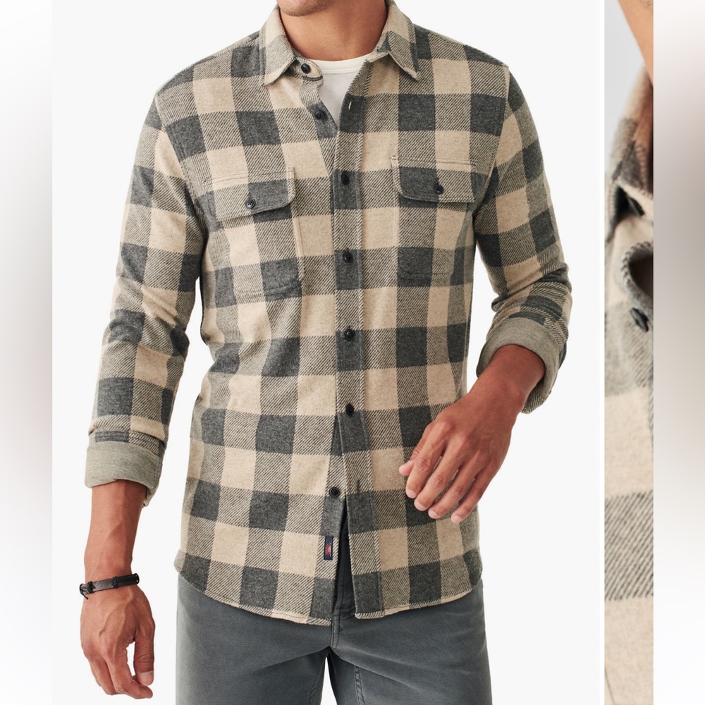 Faherty Legends Buffalo Check Button Up - image 7
